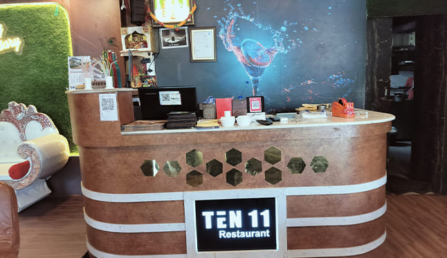 Delicious Indian and Chinese food at Ten11 Restaurant, Saguna More